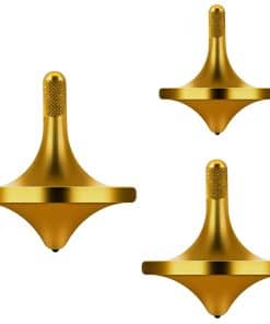 Trompo de Acero Inoxidable CHEETOP, Juguete de Fidget de