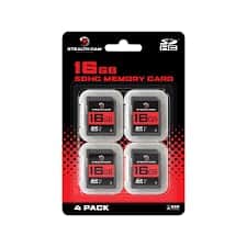 Tarjeta SD Stealth Cam STC-16GB4PK de 16 GB (paquete de 4)