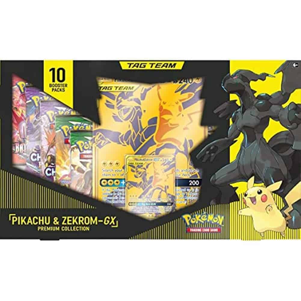 Colección Premium del Juego de Cartas de Pokémon: Pikachu y