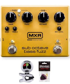 Pedal de Fuzz de Bajo con Sub Octava Briskdrop MXR M287 con