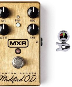 Pedal de Overdrive MXR M77 Custom Badass Modified O.D. con