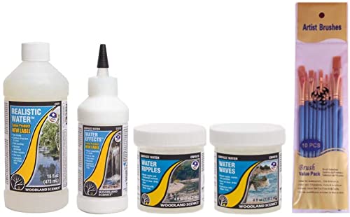 Woodland Scenics, Agua Realista, Efectos de Agua, Ondas de
