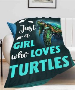 Manta Solo una Chica que Ama las Tortugas, Manta de