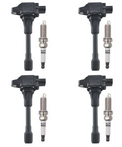 Juego de 4 Bobinas de Encendido y Bujías de Iridio para