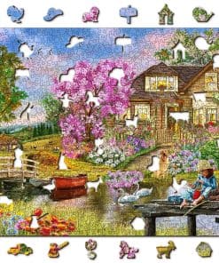 Rompecabezas de madera WOODEN.CITY 1000 + 10 piezas