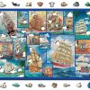 Puzzle de madera WOODEN.CITY de 1000 + 10 piezas - Puzzles
