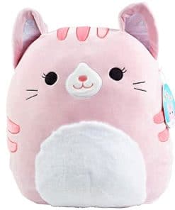 Squishmallow Grande 16" Laura la Gata Rosa - Peluche
