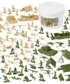 BMC Cubo de Mujeres del Ejército - Juego de 100 Figuras de