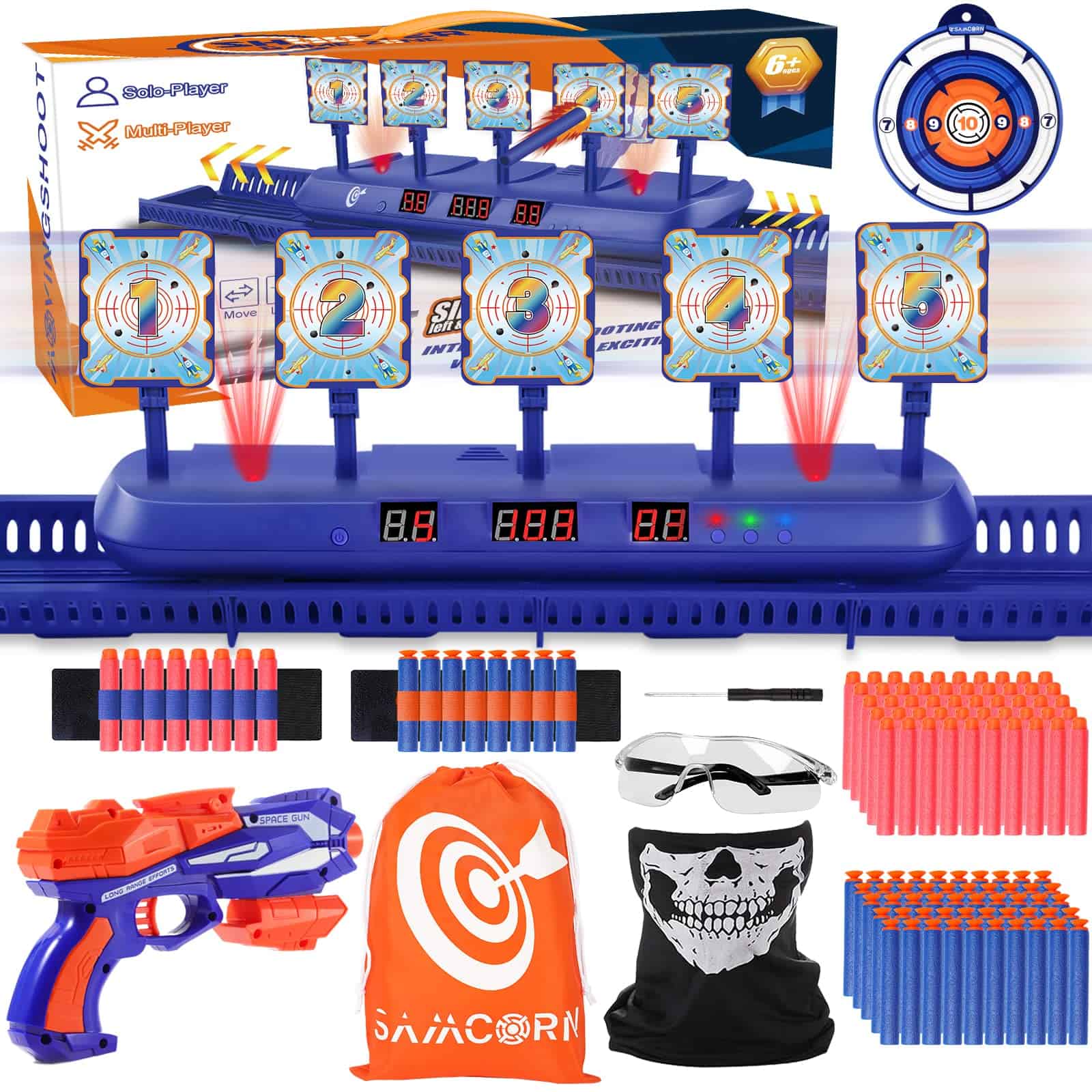 Kit de Objetivos para Pistola Nerf, Objetivo Móvil de Tiro