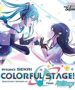 Weiss Schwarz Booster Pack Project Sekai Colorful Stage!
