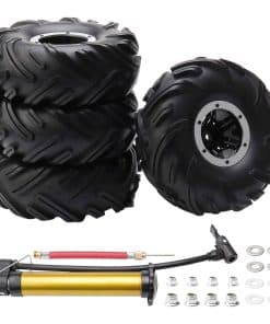 Rchobbytop 4-Pack RC 2.2" Llantas Inflables OD 140mm Barro