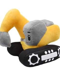 YONLIT Peluche de excavadora suave para construcción, súper
