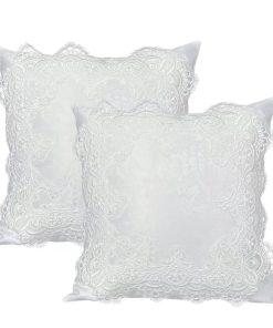 Fundas de Almohada BrekSdat 18 x 18 Pulgadas Juego de 2