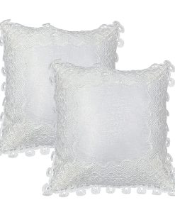 Fundas de Almohada BrekSdat 18 x 18 Pulgadas Conjunto de 2