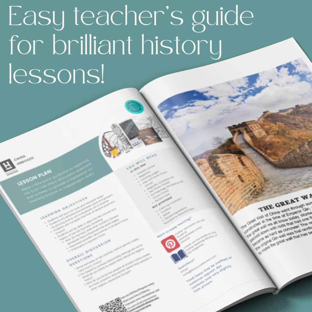 Kit de Actividades de Historia "China Unboxed" Kit - Imagen 7