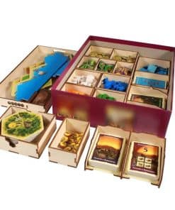 Organizador de juego The Broken Token -Marrón Claro