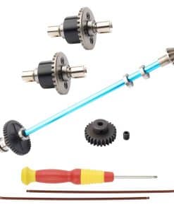 Eje de transmisión central de metal y engranaje diferencial