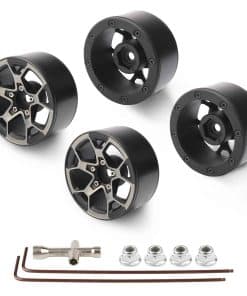 Rchobbytop Ruedas de 1.9 pulgadas de aluminio de servicio