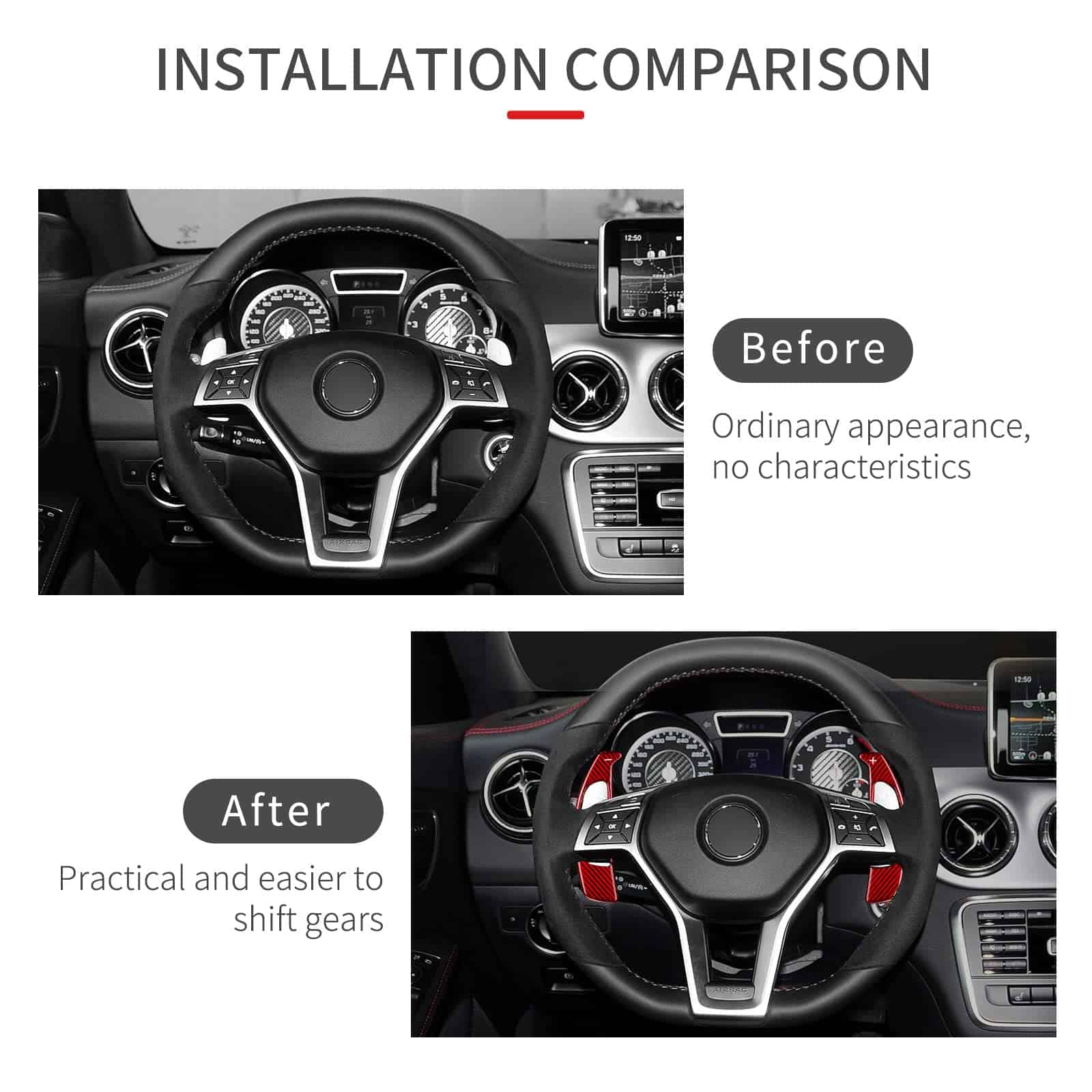 Extensiones de Palanca de Cambios de Fibra de Vidrio Real - Imagen 8