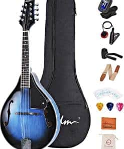 Kit de instrumento de mandolina acústica ADM A Style para