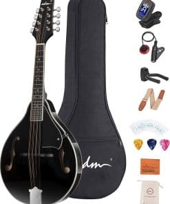 Kit de Instrumento de Mandolina Acústica ADM Estilo A para