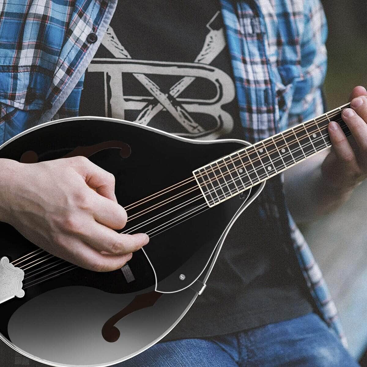 Kit de Instrumento de Mandolina Acústica ADM Estilo A para - Imagen 3