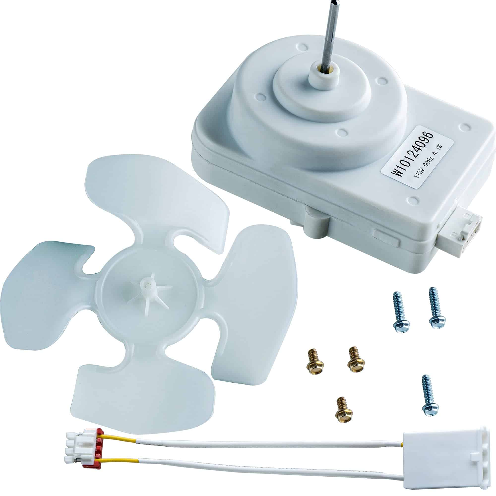 Kit de motor del ventilador del condensador de -Blanco