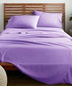 Juego de Sábanas American Home Collection -Lavanda