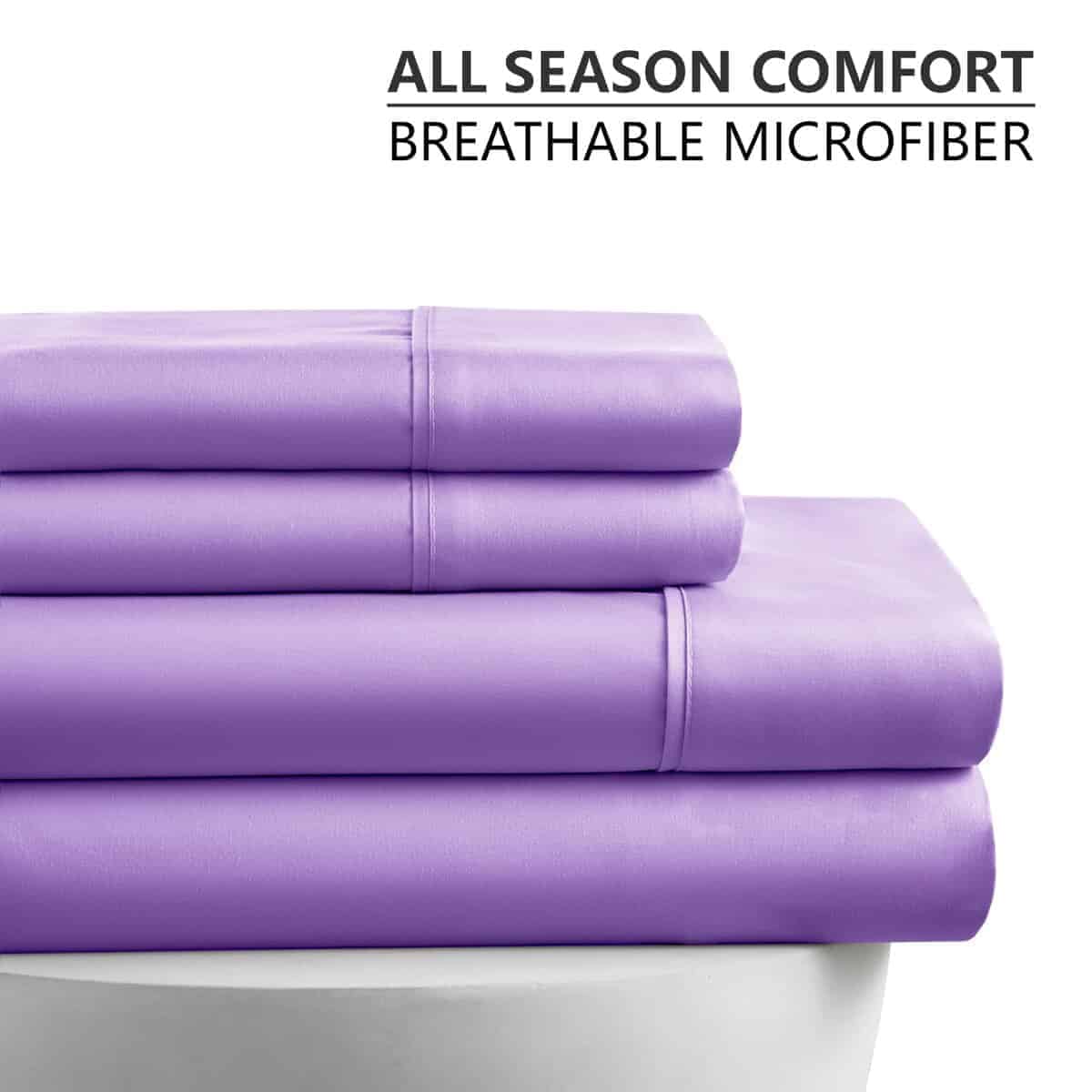 Juego de Sábanas American Home Collection -Lavanda - Imagen 4