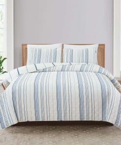 Set de Colcha Reversible de 2 Piezas con Funda | Colcha