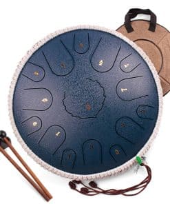 Tambor de Lengüeta de Acero, 15 Notas 14 pulgadas en Llave