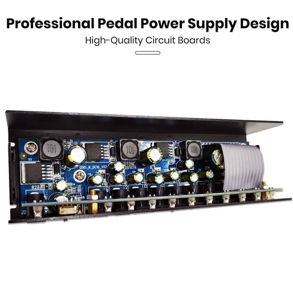 Fuente de Alimentación para Pedales de Guitarra 10 Salidas - Imagen 8