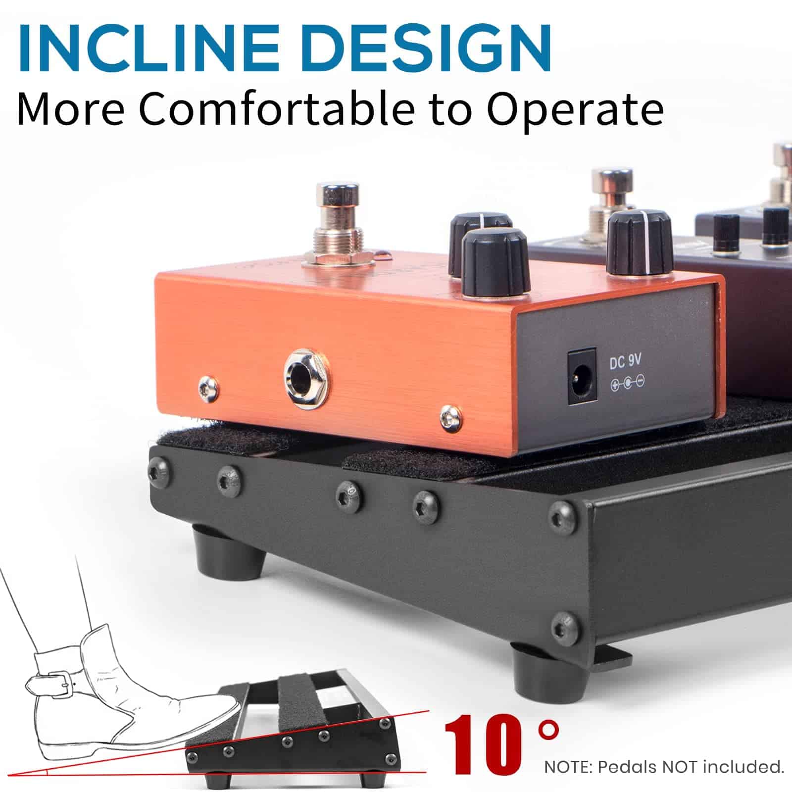 Pedalera de Guitarra AKLOT con Fuente de Alimentación - Imagen 6