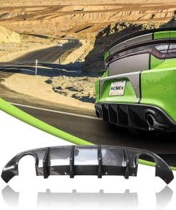 Acmex Difusor Trasero Compatible con Dodge Charger SRT