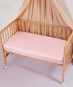 Sábana Ajustable de Cuna de Seda Grado 6A+ PROMEED, Sábana