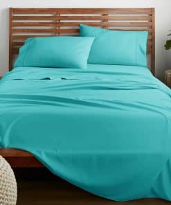 Juego de sábanas American Home Collection para -Turquesa