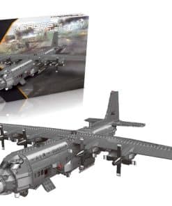 Militar Modelo de Avión AC130 Gunship, Kits de Construcción