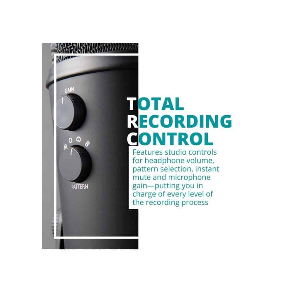 Blue Microphones Yeti USB Microphone Bundle with - Imagen 7