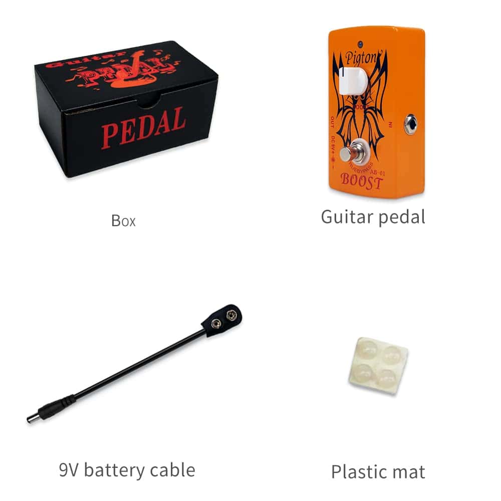 Pedal de Efectos para Guitarra PIGTONE Boost PP-26 - Imagen 8