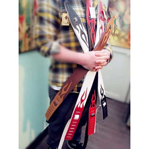 Correa de Guitarra YUEKO Personalidad Cuero Serie Llama - Imagen 4