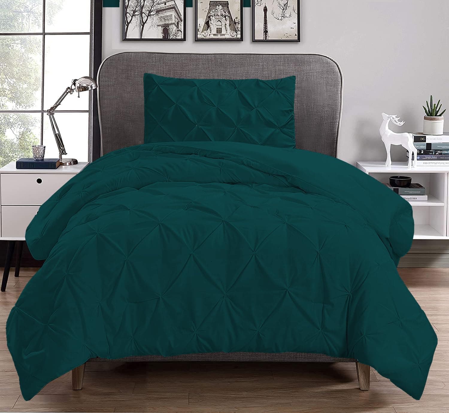 Set de Edredón plisado Super King Plus (120" x 120") - Imagen 3