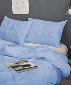 Edredón plisado 1 pieza de alta calidad - Tamaño Super King