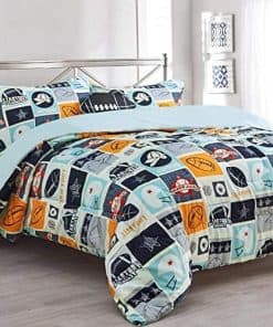 Juego de ropa de cama Safari Home de 8 piezas cuadrados