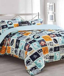 Sapphire Home Juego de Cama de 8 Piezas para Niños con