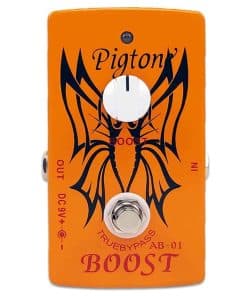 Pedal de Efectos para Guitarra Eléctrica BOOSTER con Bypass