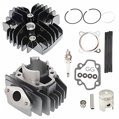 Kit de Culata de Cilindro de Motor de 50cc waltyotur para