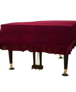 Cubierta de Piano de Cola ESYUEL de Pleuche con Borde Paño