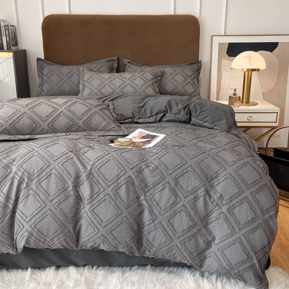 Juego de Ropa de Cama Boho MorroMorn 5 PCS, Juego de Funda