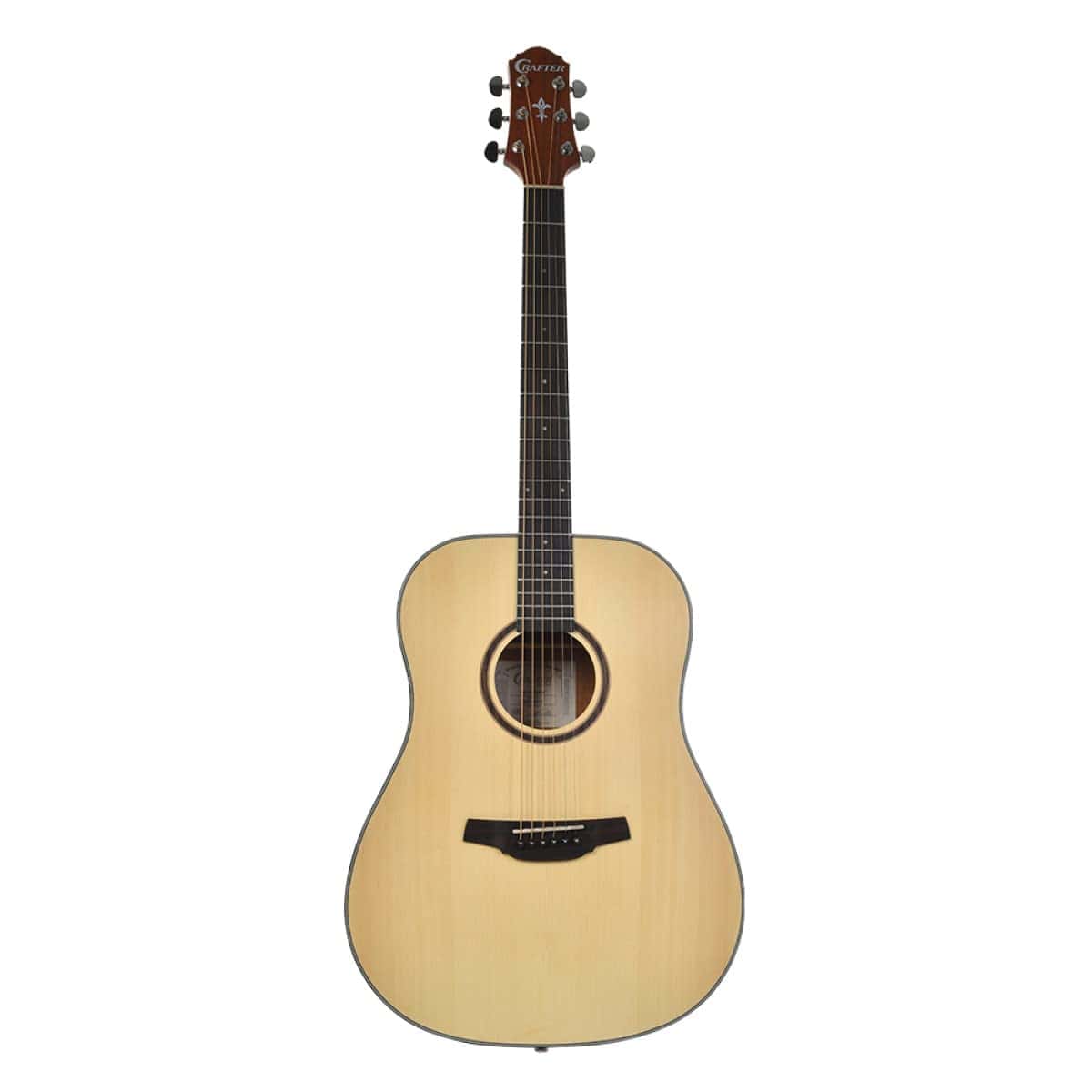 Guitarra Acústica de 6 Cuerdas Crafter, Diestra, Natural - Imagen 5