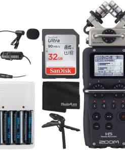 Grabadora Portátil Zoom H5 de 4 Entradas / 4 Pistas con